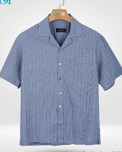 Popcorn Cuban Collar Shirt